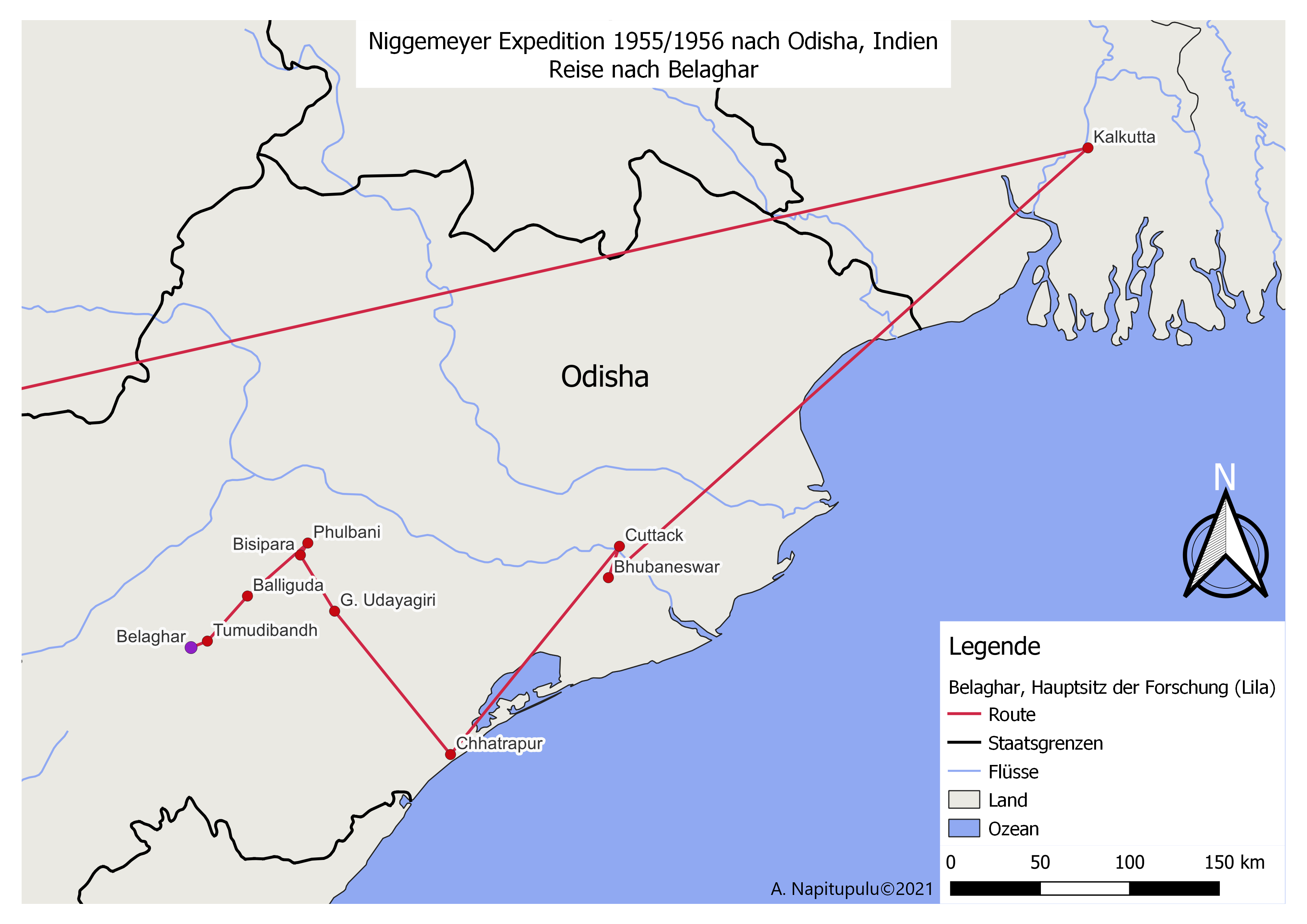 Niggemeyer Expedition 1955 1956 Reise nach Belaghar